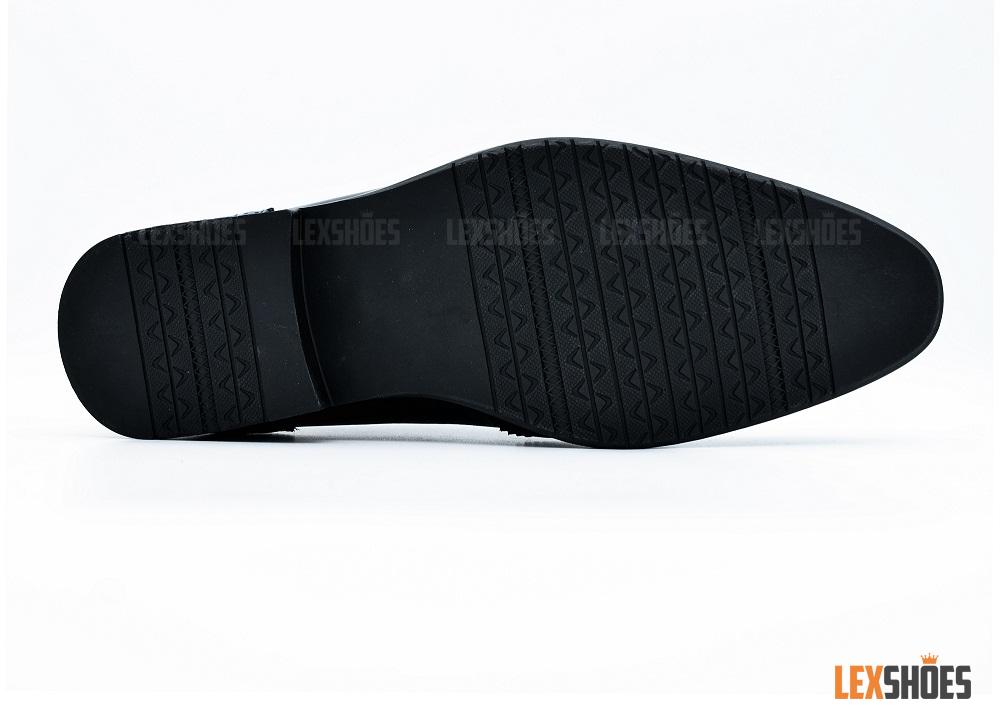 Giày da nam-LEX666-đen