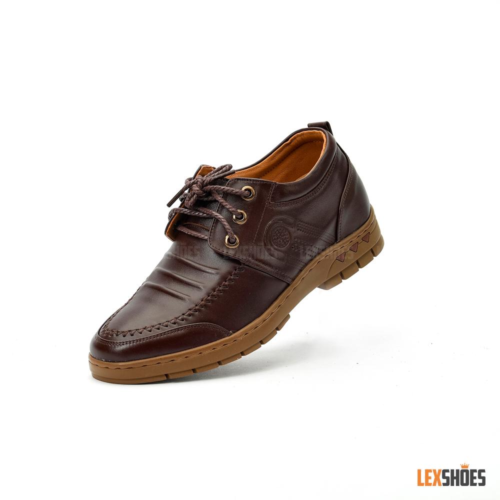 Giày da nam - LEX02 đen-8